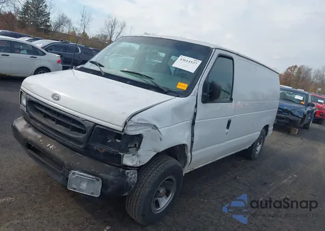 2002 Ford E-150 Commercial/Recreational from USA, damaged, VIN 1FTRE142X2HB39860